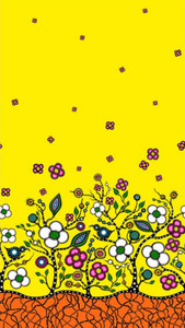 Audrey Armstrong - Mother Earth - Single Border - Yellow