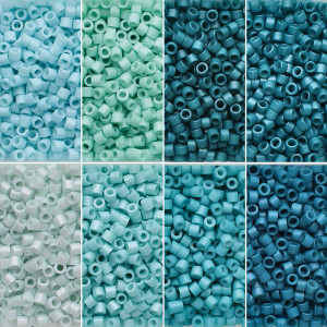11/0 Linea - Turquoise Twist Bead Mix