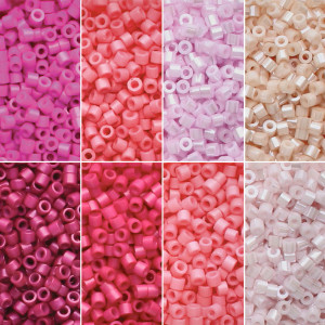 11/0 Linea - Pretty in Pink Bead Mix