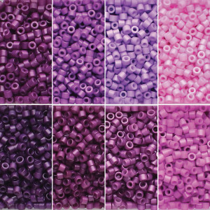 11/0 Linea - Violet Vibes Bead Mix
