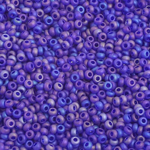 Transparent Dark Blue Matte AB