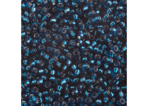 Blue Zircon Silver-lined Dyed