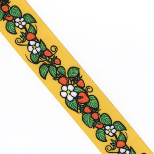 Jackie Traverse - Strawberries Ribbon - Sunflower Jackie Traverse - Strawberries Ribbon - Sunflower