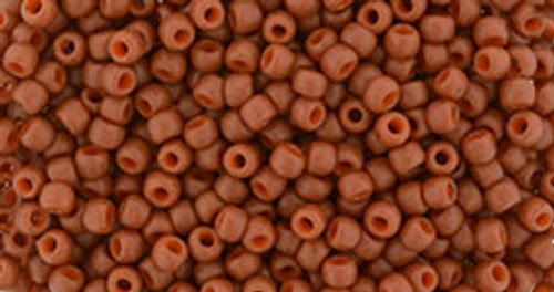 11/0 Toho Semi Glazed - Burnt Orange 8-9g 11/0 Toho Semi Glazed - Burnt Orange 8-9g