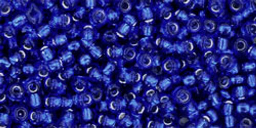 11/0 Toho Silver-Lined Cobalt 8-9g 11/0 Toho Silver-Lined Cobalt 8-9g