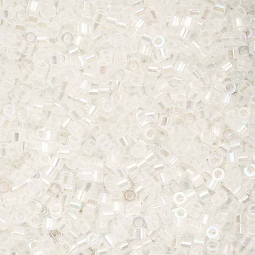 11/0 White Opal AB 25g Bag