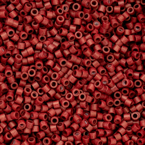 11/0 Dark Red maroon Metallic Matte 25g Bag