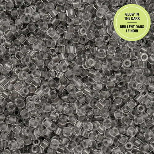 11/0 Glow in Dark - Grey 25g Bag
