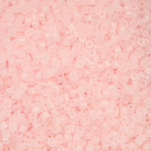 11/0 Matte Macaron AB - Light Pink 25g Bag