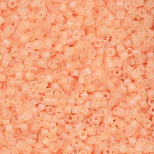 11/0 Matte Macaron AB - Light Tangerine 25g Bag