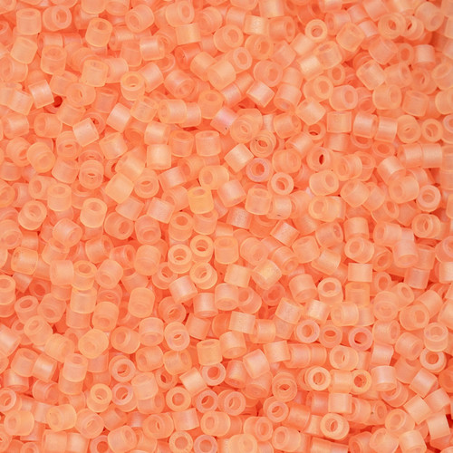 11/0 Matte Macaron AB - Tangerine 25g Bag