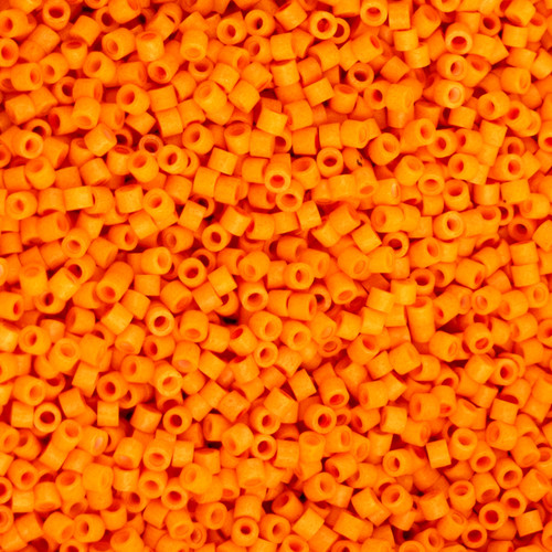 11/0 Matte - Opaque Mandarin Silk 25g Bag