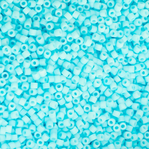 11/0 Matte Macaron - Light Blue 25g Bag 11/0 Matte Macaron - Light Blue 25g Bag