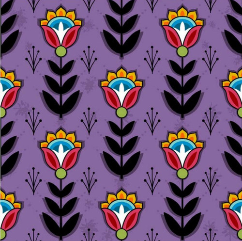 Shannon Gustafson - Floral 08 - Purple