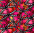 Betty Albert - Dragonflies - Pink/Orange