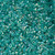 11/0 Transparent Teal Caribbean AB 25g Bag