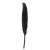 Small Duck Wing Quills 5" -Black