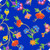 Tamara Malcolm - Koko Blooms - Allover Floral - Dark Royal