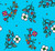 Audrey Armstrong - Mother Earth - Allover Floral - Blue