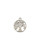 Tree of Life - 8.2x9.7mm - Silver - 10pcs