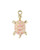 Turtle - 24x14mm - Pink - 5pcs