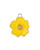 Yellow Flower - 20x24mm - 4pcs