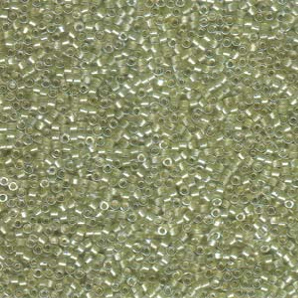 Green Celery Sparkle Crystal Lined