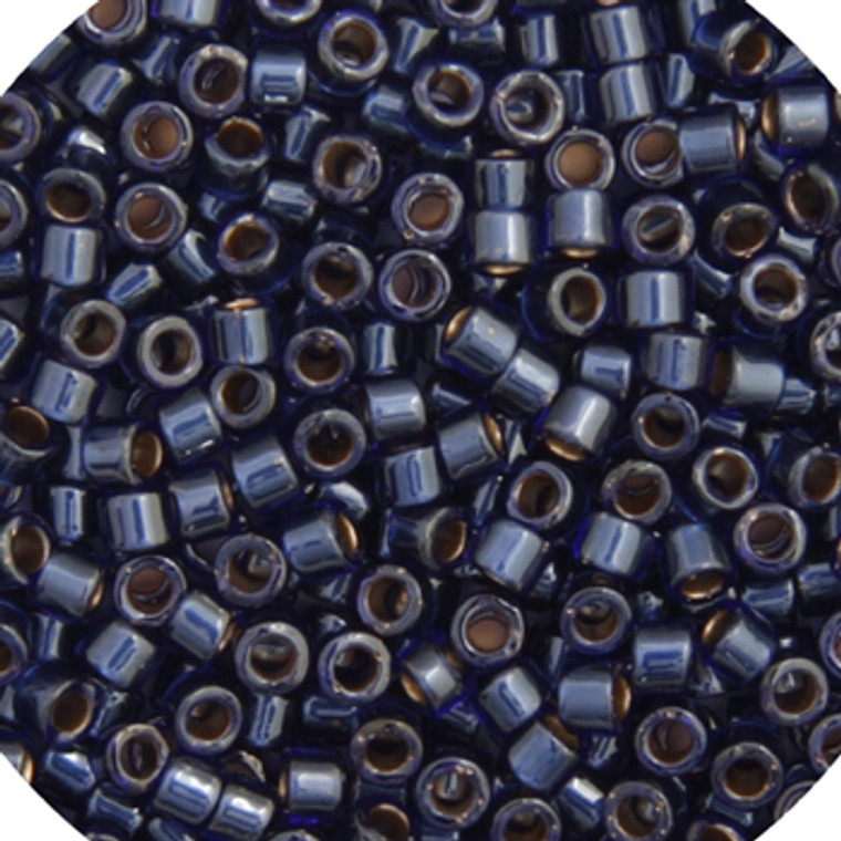 Dark Blue Lined Dyed