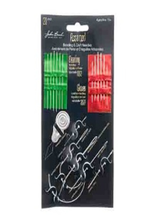 Multi Purpose Needle Kit Assorted Beading/Glover/More