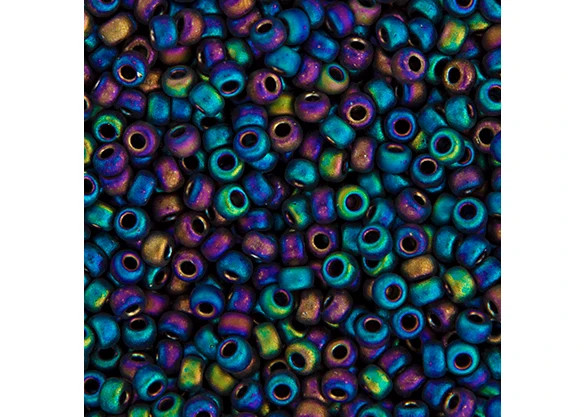 Opaque Black Grey AB Matte