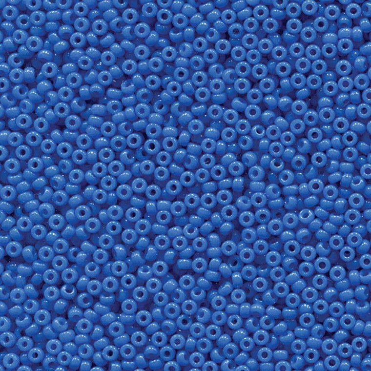 Opaque Bright Blue Dyed