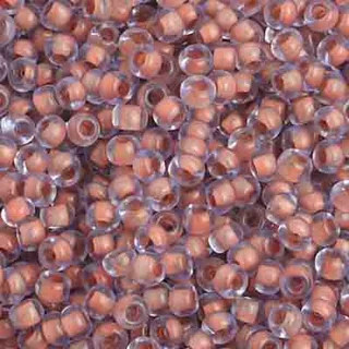 8/0 Color-lined Blue LT Brown Terra 22g