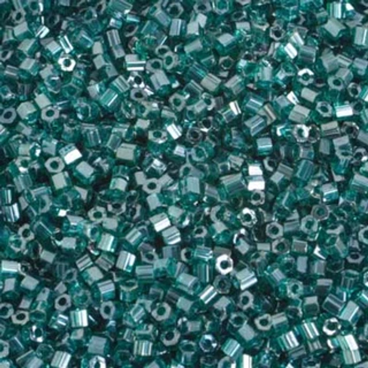 10/0 2-Cut Teal Green Luster 22g