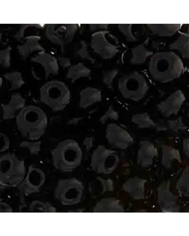 2/0 Opaque Black 22g