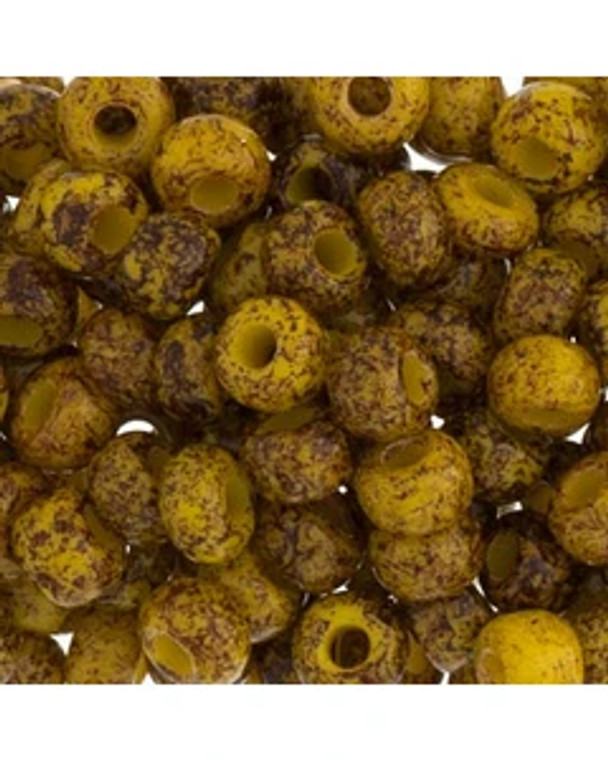 2/0 Opaque Speckled Dark Brown 22g