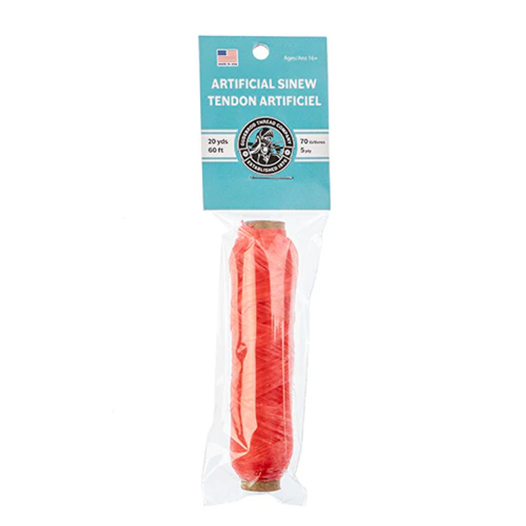 Hot Pink - Sinew 60ft (20yds) Bobbin