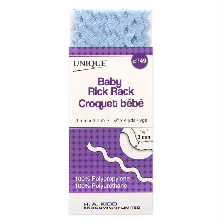 Baby Rick Rack - Baby Blue