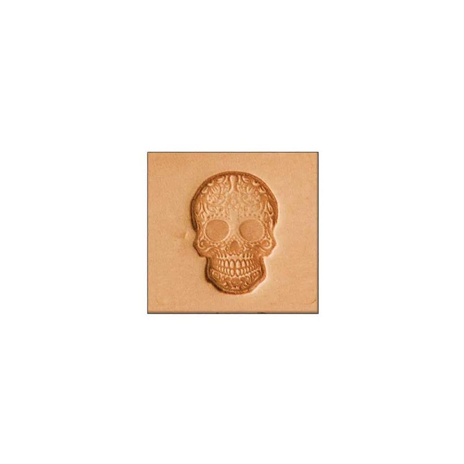 Sugar Skull 3D Stamp
