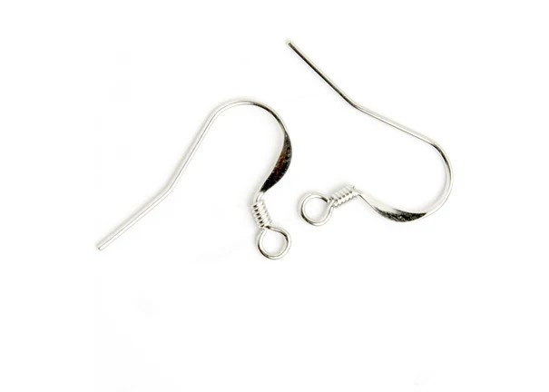 Fish Hook Earwire Slender - Stainless Steel LF/NF - 50 Pairs (100pcs)