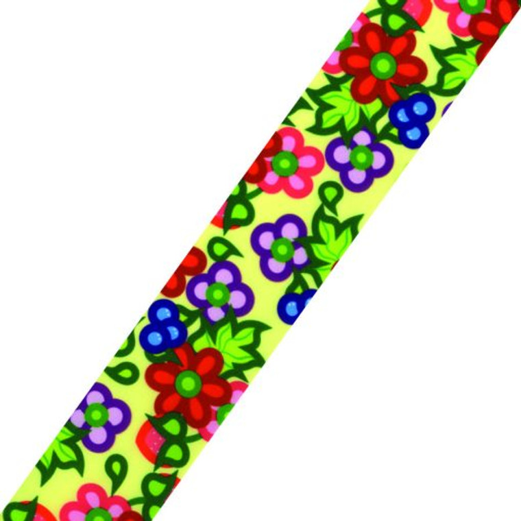 Carrie Okemaw - Kokom Flowers Ribbon - Yellow