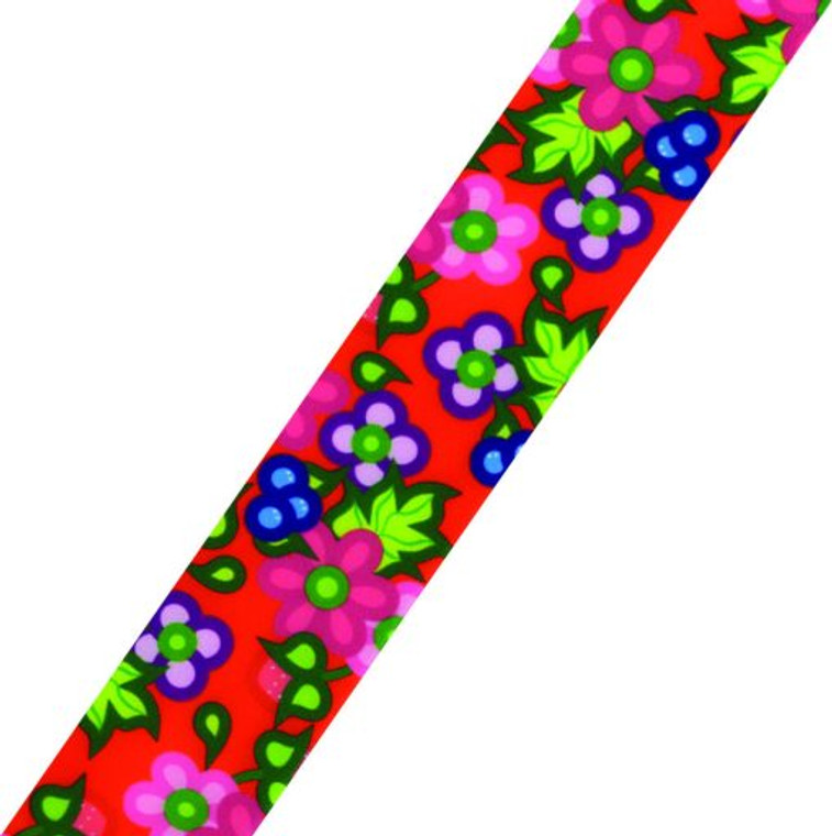 Carrie Okemaw - Kokom Flowers Ribbons - Red