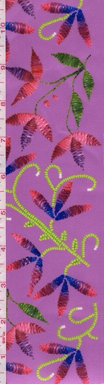 Amy McPherson - Prairie Petals Ribbon - Magenta