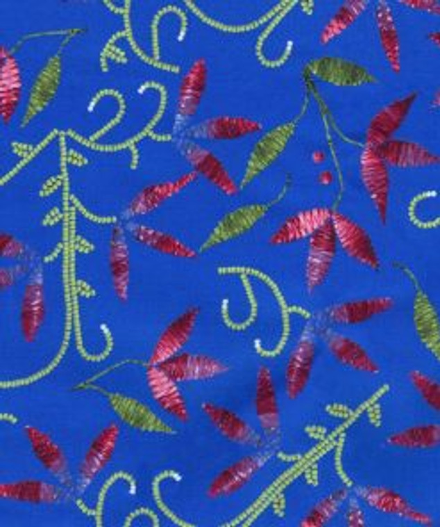 Amy McPherson - Prairie Petals 01 - Royal Blue