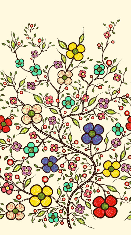 Audrey Armstrong - Abundance Single Border - 02 - Cream