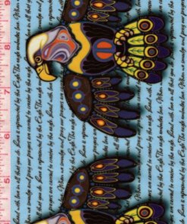 Jackie Traverse - 7 Teachings - Eagle - Turquoise