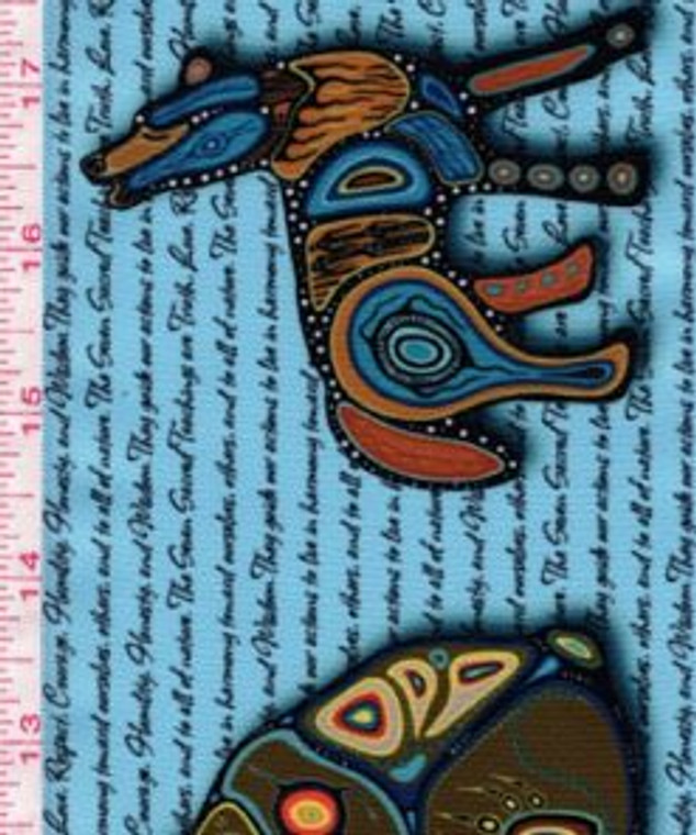 Jackie Traverse - 7 Teachings - Turquoise