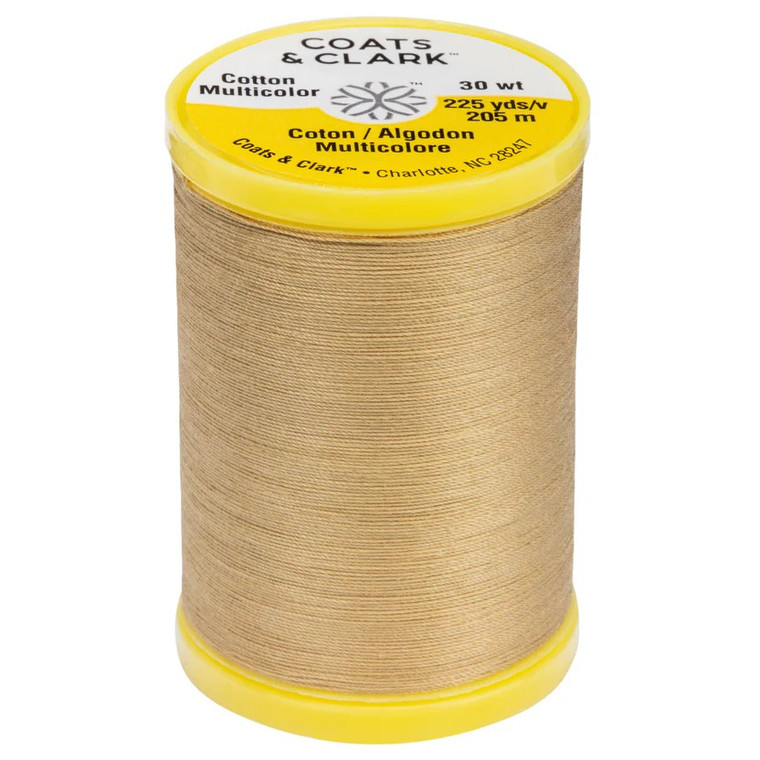 Cotton All Purpose Sewing Thread - Camel