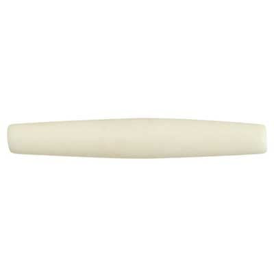 Hairbone Pipe Oval 2" - Ivory - 10pcs