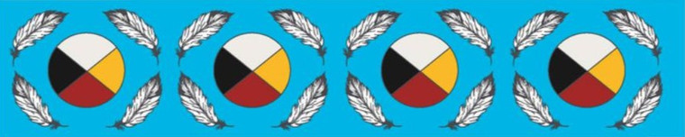 Jessica Somers - 7 Grandfathers Ribbon - Blue