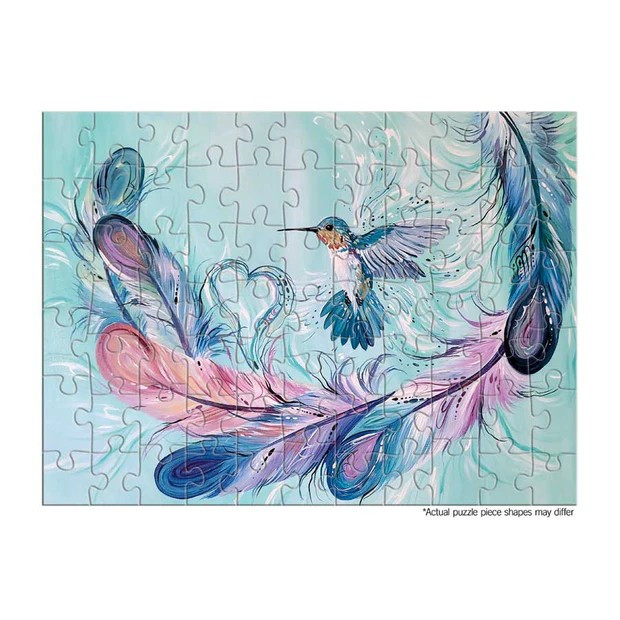 Hummingbird Feathers - Carla Joseph - Puzzle 72pcs